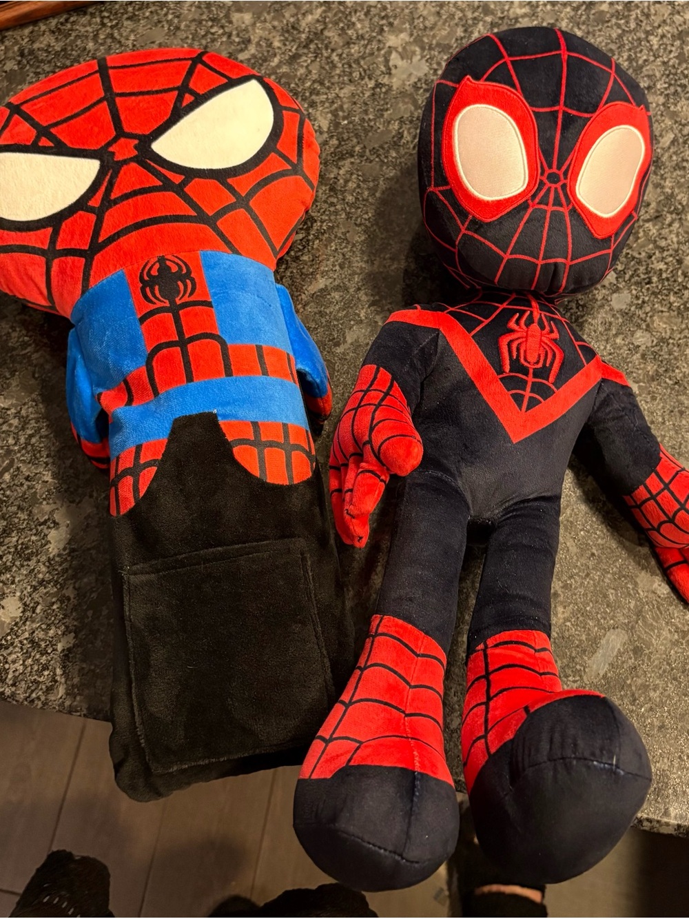 Marvel Spidey pillow buddy and  seatbelt pillow 17”